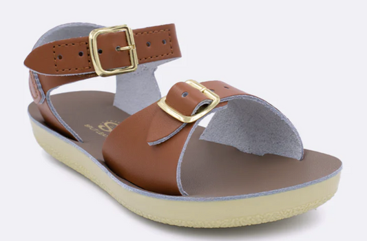 Sun-San Surfer Hook & Loop Sandal - Tan