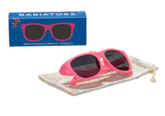 Babiators Original Navigator Sunglasses - Think Pink