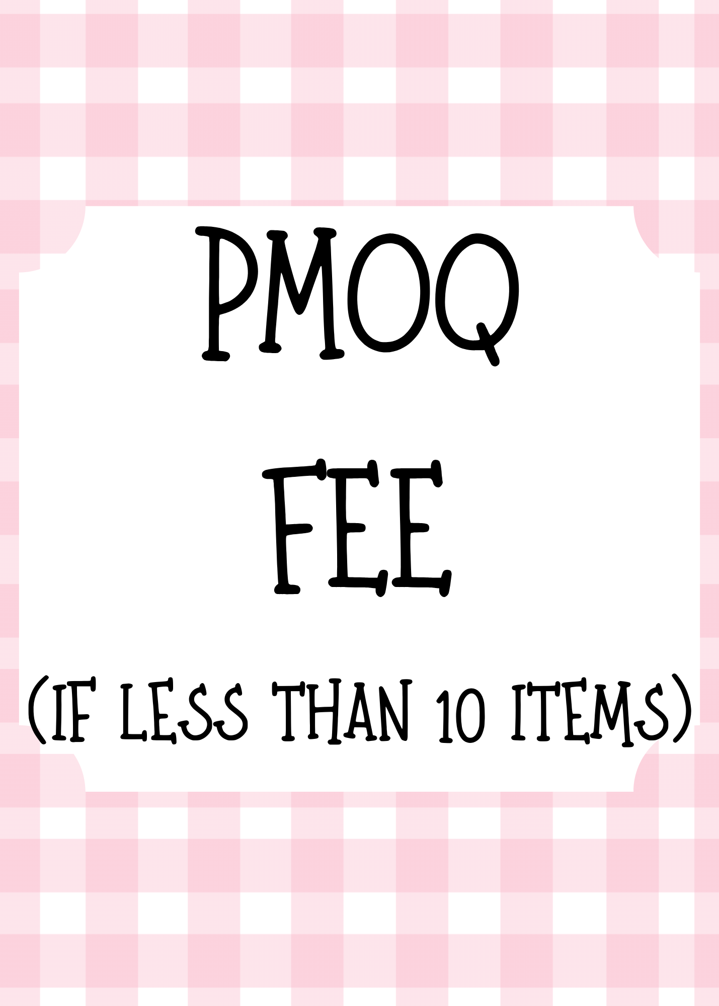 PMOQ FEE